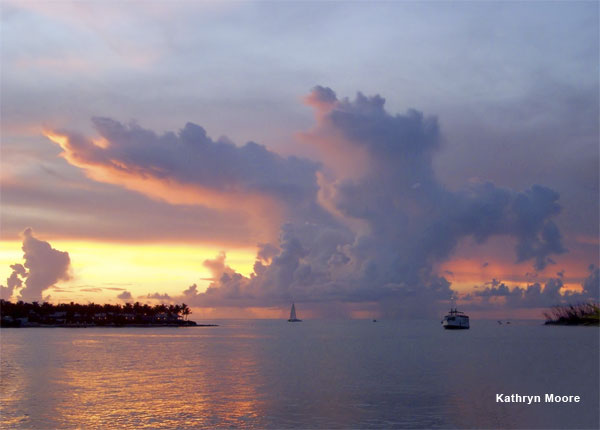 Key West Sunset by Kathryn Moore