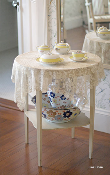 Tea Table by Lisa Shea