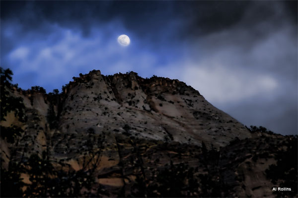Zion by Moon Light by Al Rollins